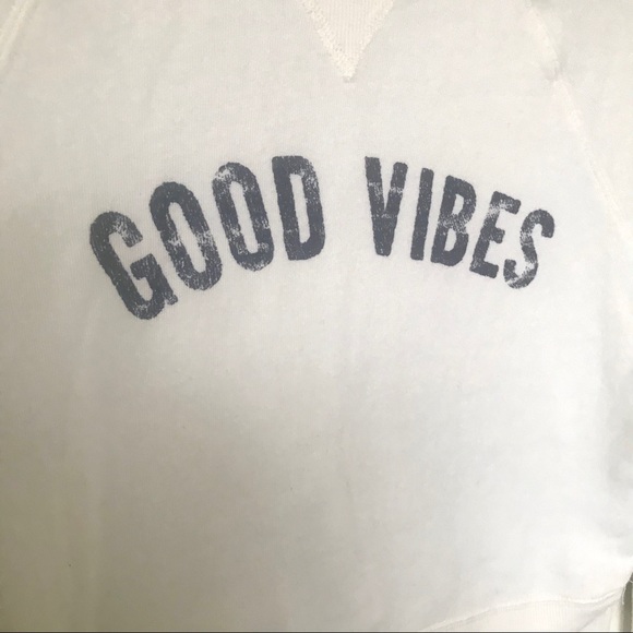 Grayson Threads Cropped Good Vibes Sweatshirt XS - Picture 3 of 9